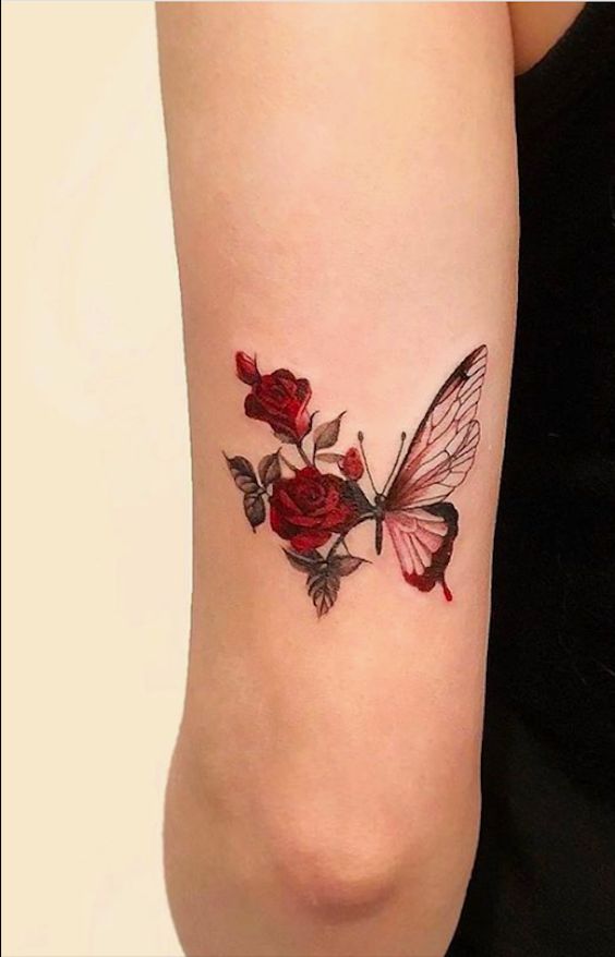 Butterfly tattoos that make 'heart arrhythmia'