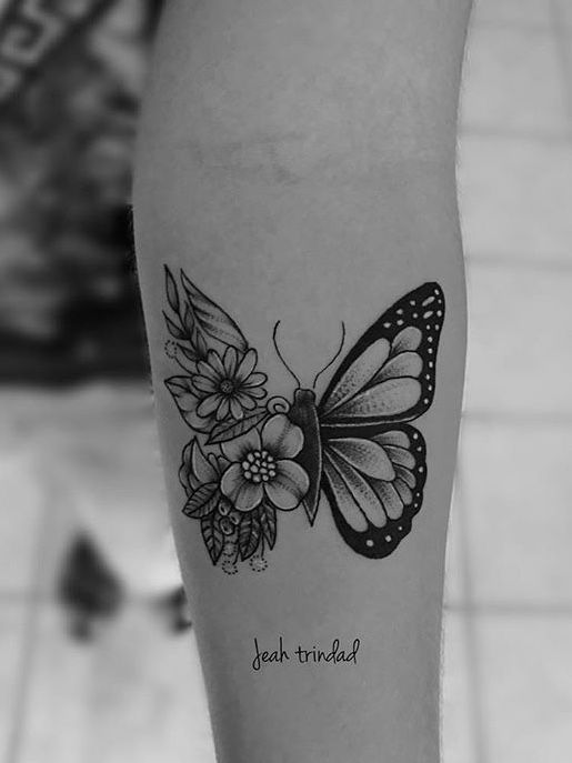 Butterfly tattoos that make 'heart arrhythmia'