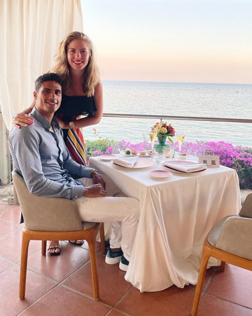 Man Utd signing Raphael Varane met Wag Camille Tytgat when they were at high-school, and she is a qualified lawyer