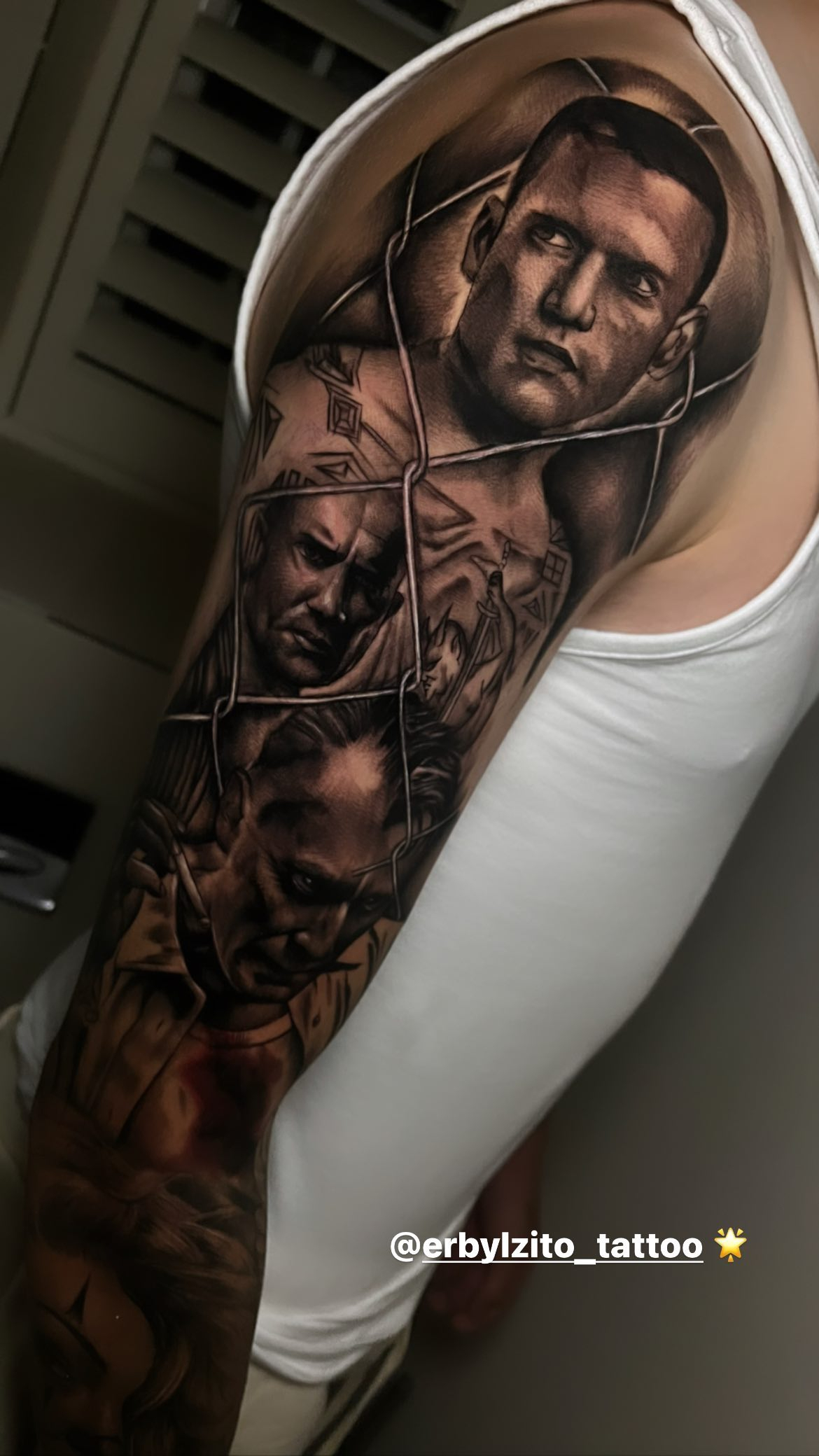 Alejandro Garnacho has an amazing Prison Break tattoo on his sleeve. - amazingtoday.net