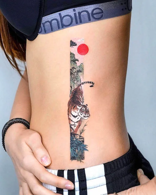 51 Stunning Rib Tattoos For ᴡᴏᴍᴇɴ with Meaning