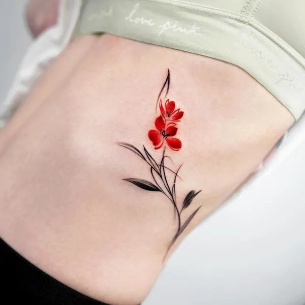 51 Stunning Rib Tattoos For ᴡᴏᴍᴇɴ with Meaning