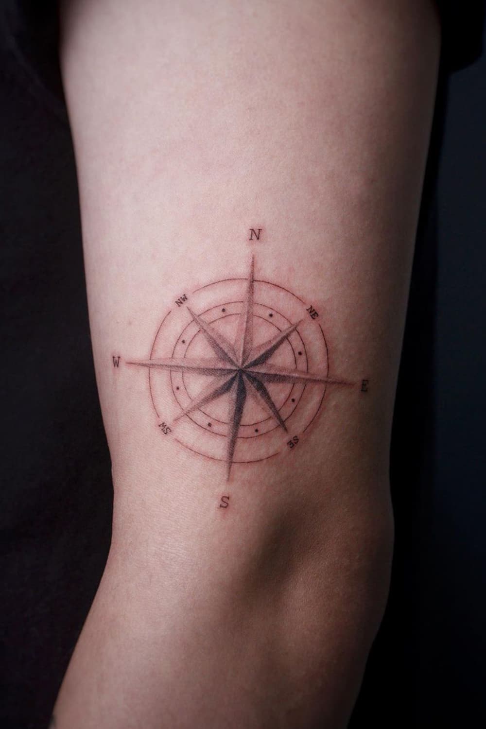 31+ Classic and always trending compass tattoo: Symbolizes confidence, courage & independence