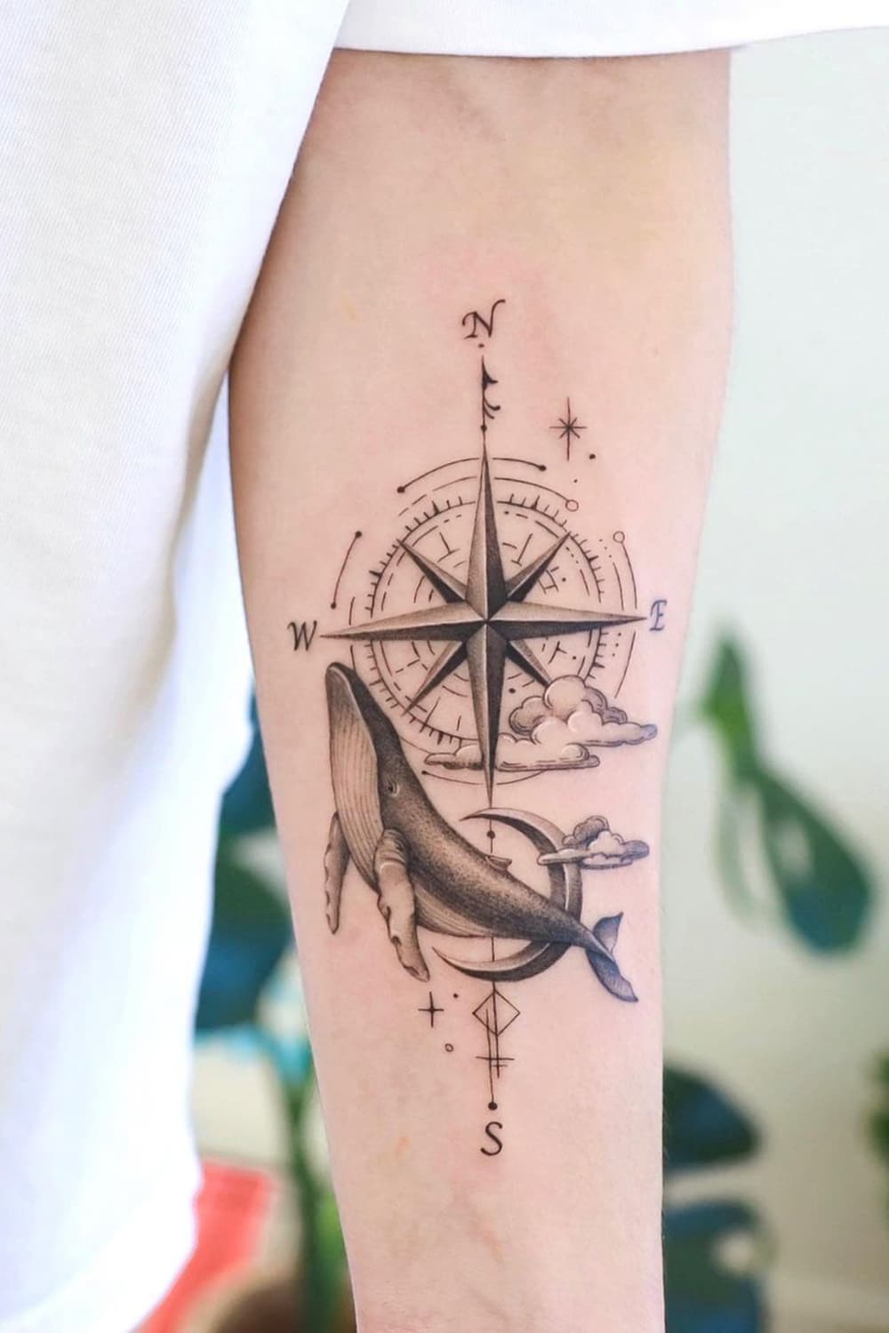 31+ Classic and always trending compass tattoo: Symbolizes confidence, courage & independence