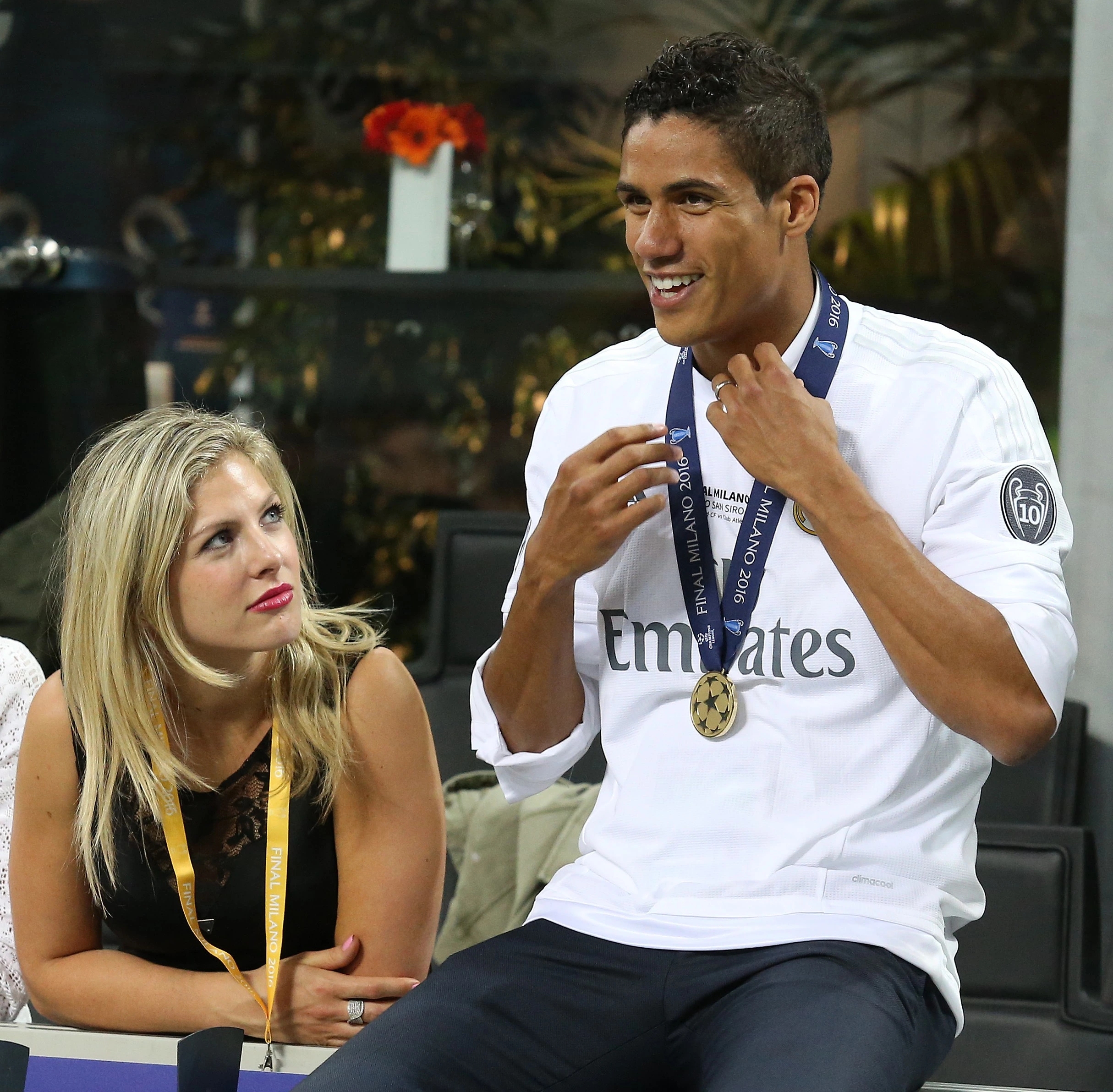 Man Utd signing Raphael Varane met Wag Camille Tytgat when they were at high-school, and she is a qualified lawyer