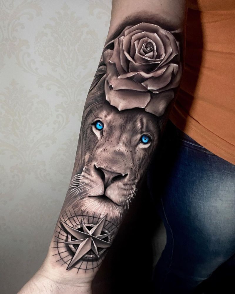 50+ eye-catching lion tattoos that'll make you want to get inked