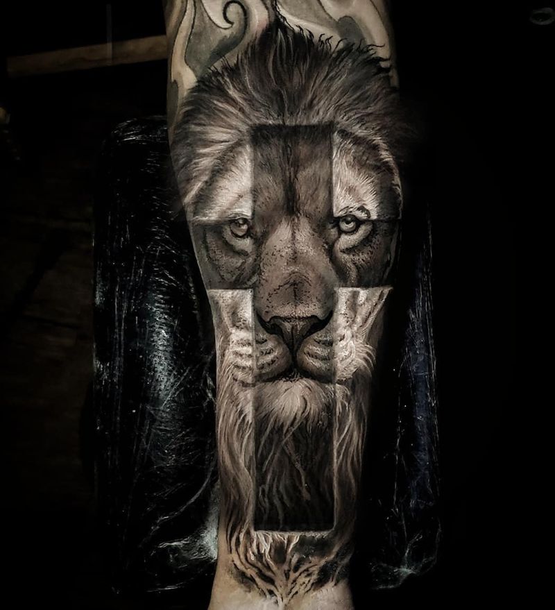 50+ eye-catching lion tattoos that'll make you want to get inked