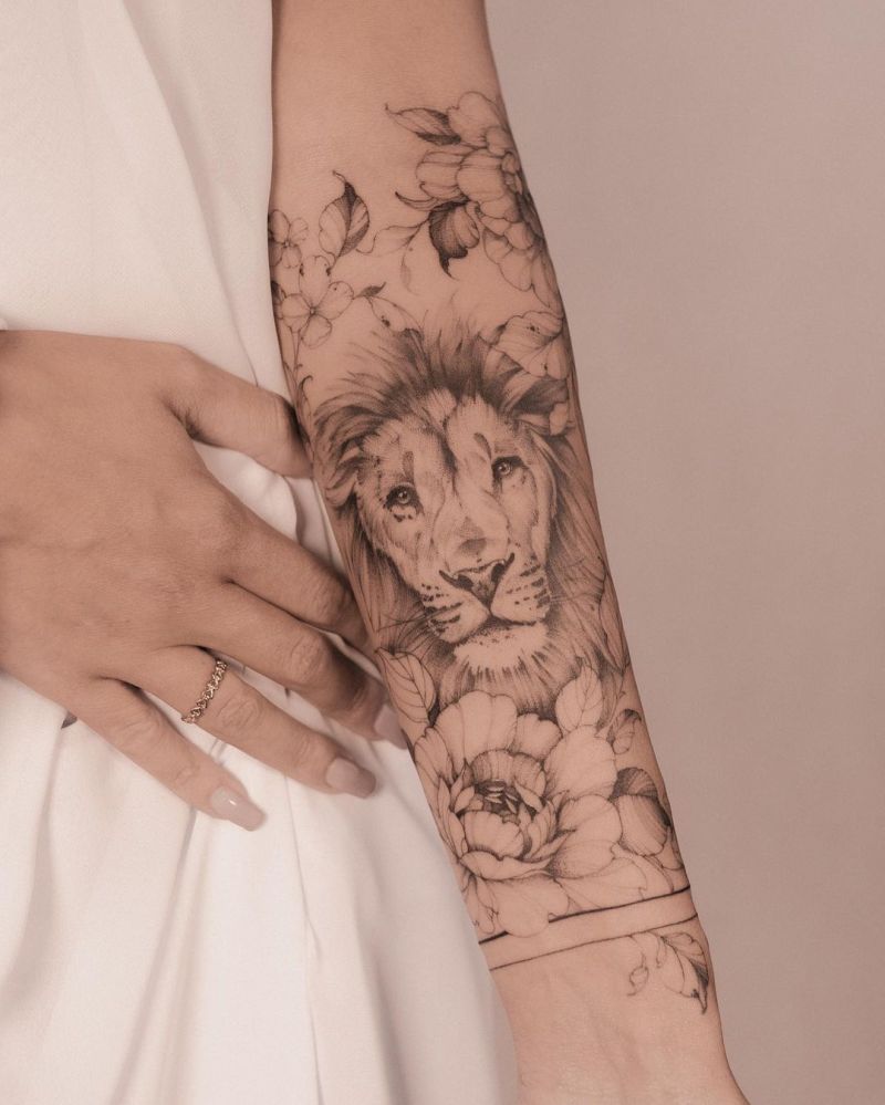 50+ eye-catching lion tattoos that'll make you want to get inked