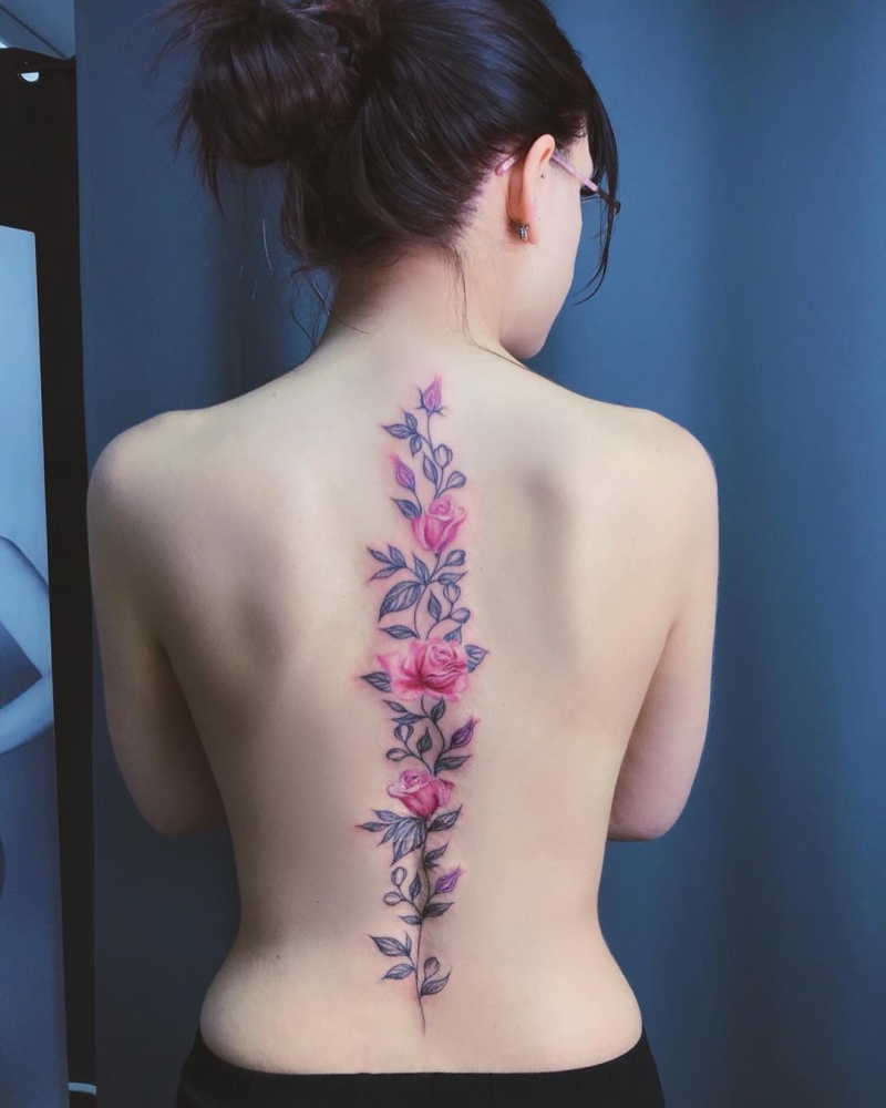 50+ of the Coolest Spine Tattoo Ideas Ever