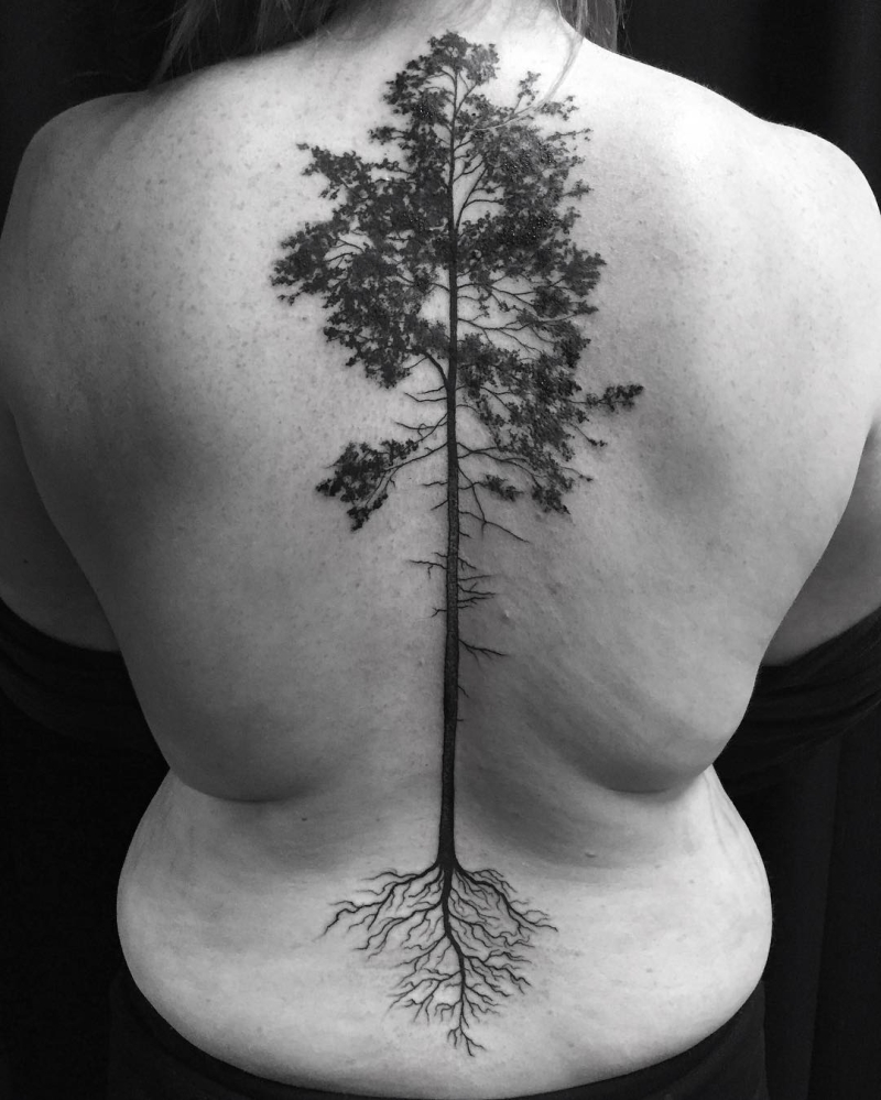 50+ of the Coolest Spine Tattoo Ideas Ever