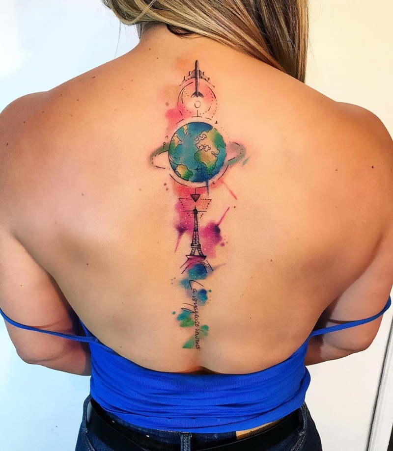 50+ of the Coolest Spine Tattoo Ideas Ever