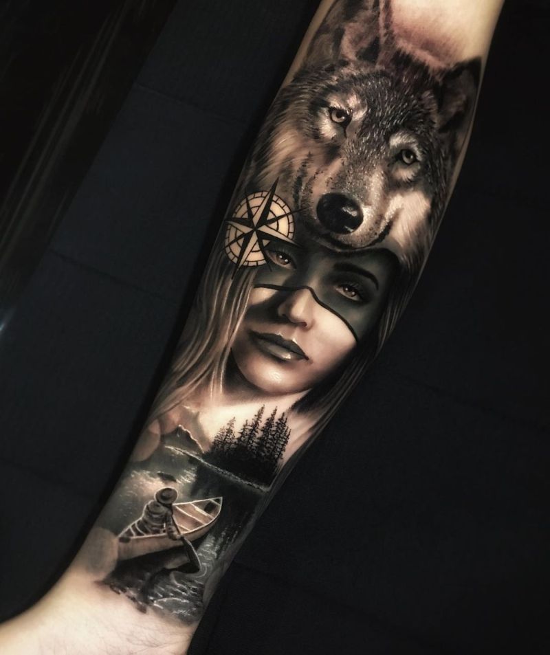 50+ Of The Most Beautiful Wolf Tattoo Designs The Internet Has Ever Seen