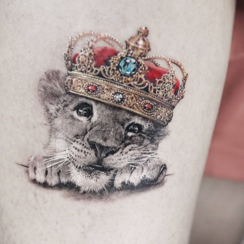 50+ eye-catching lion tattoos that'll make you want to get inked