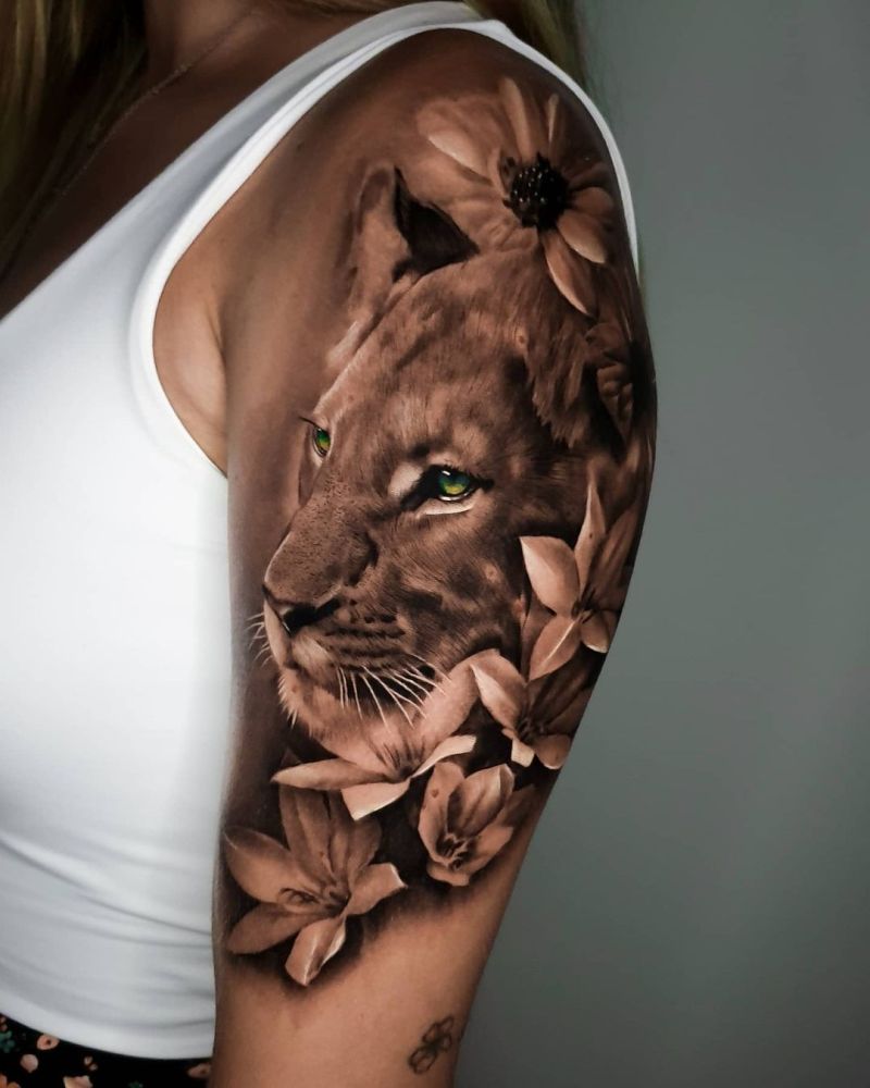 50+ eye-catching lion tattoos that'll make you want to get inked