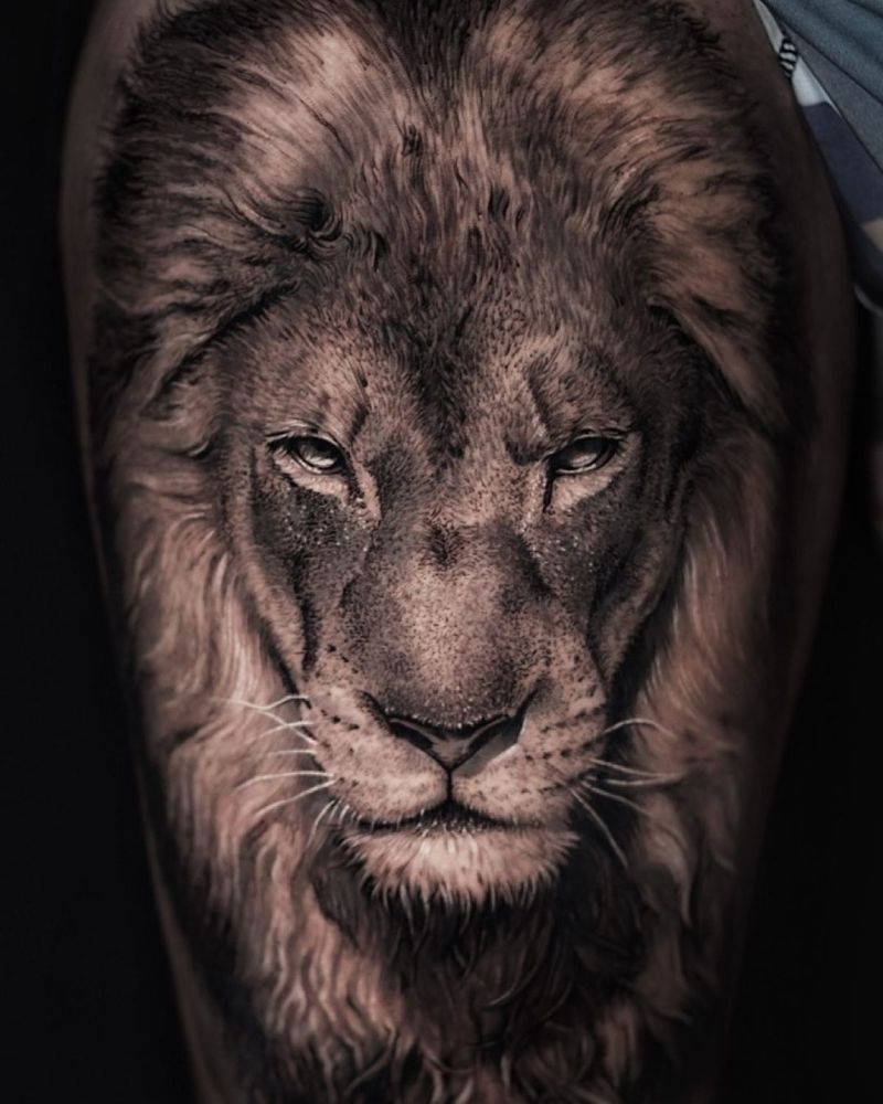 50+ eye-catching lion tattoos that'll make you want to get inked