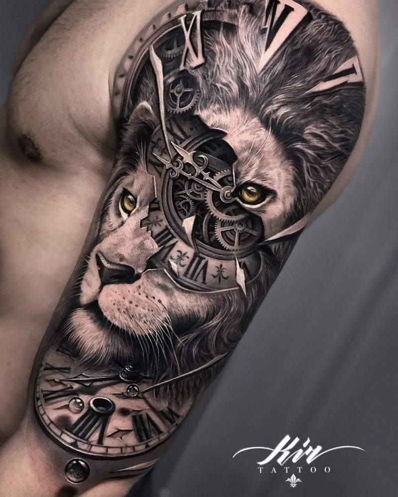 50+ eye-catching lion tattoos that'll make you want to get inked