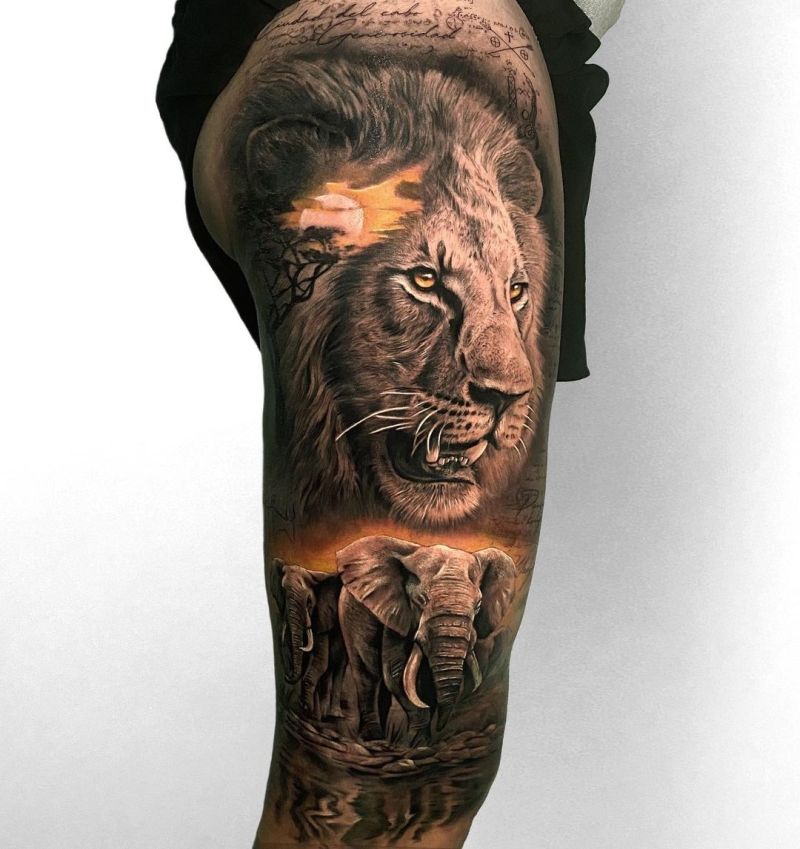 Get ready to roar with these amazing lion tattoos.