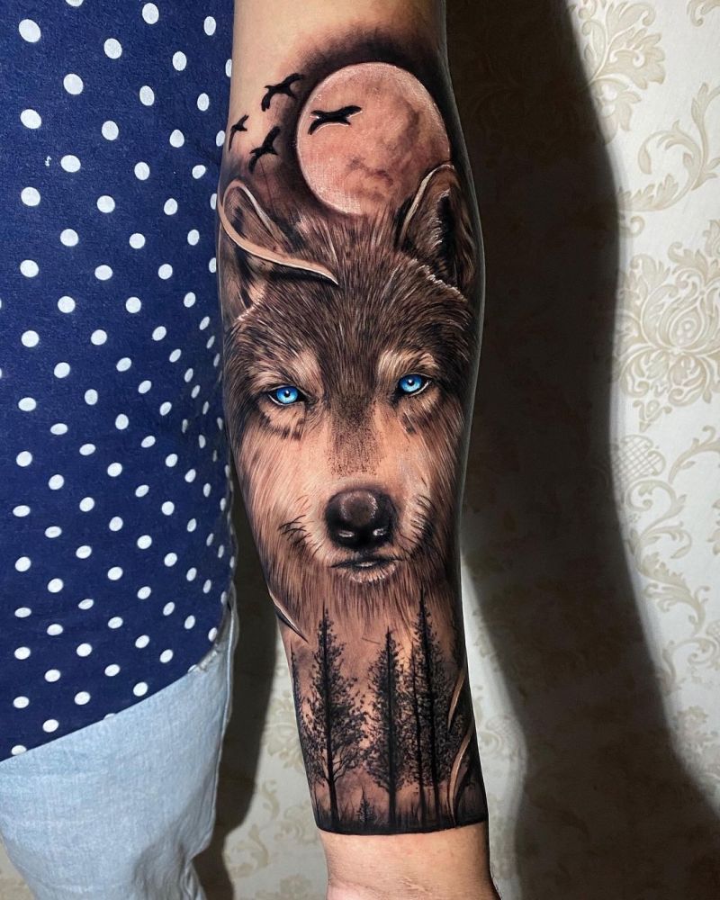 50+ Of The Most Beautiful Wolf Tattoo Designs The Internet Has Ever Seen