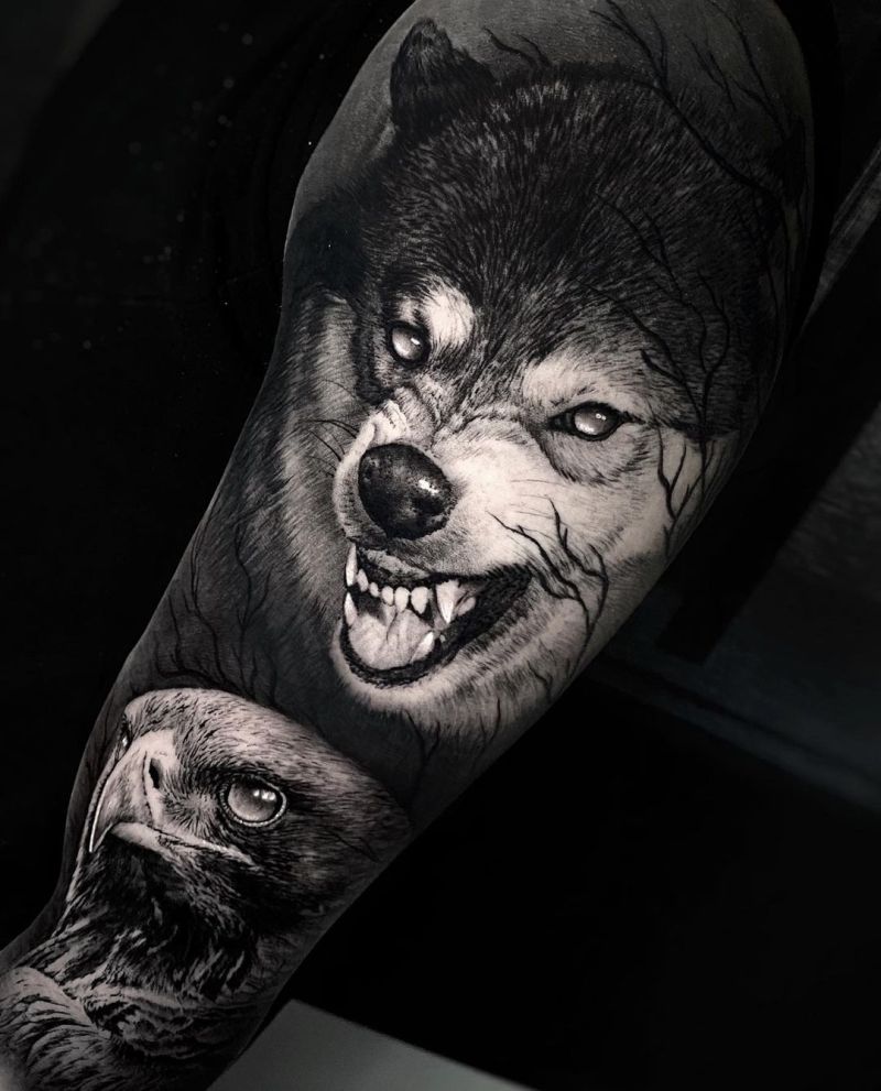 50+ Of The Most Beautiful Wolf Tattoo Designs The Internet Has Ever Seen