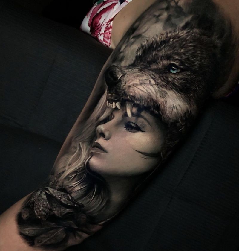 50+ Of The Most Beautiful Wolf Tattoo Designs The Internet Has Ever Seen