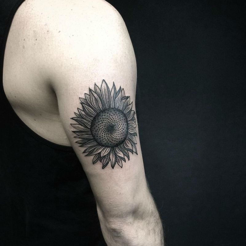 135+ Sunflower tattoo ideas: A reminder of joyful energy with you wherever you go