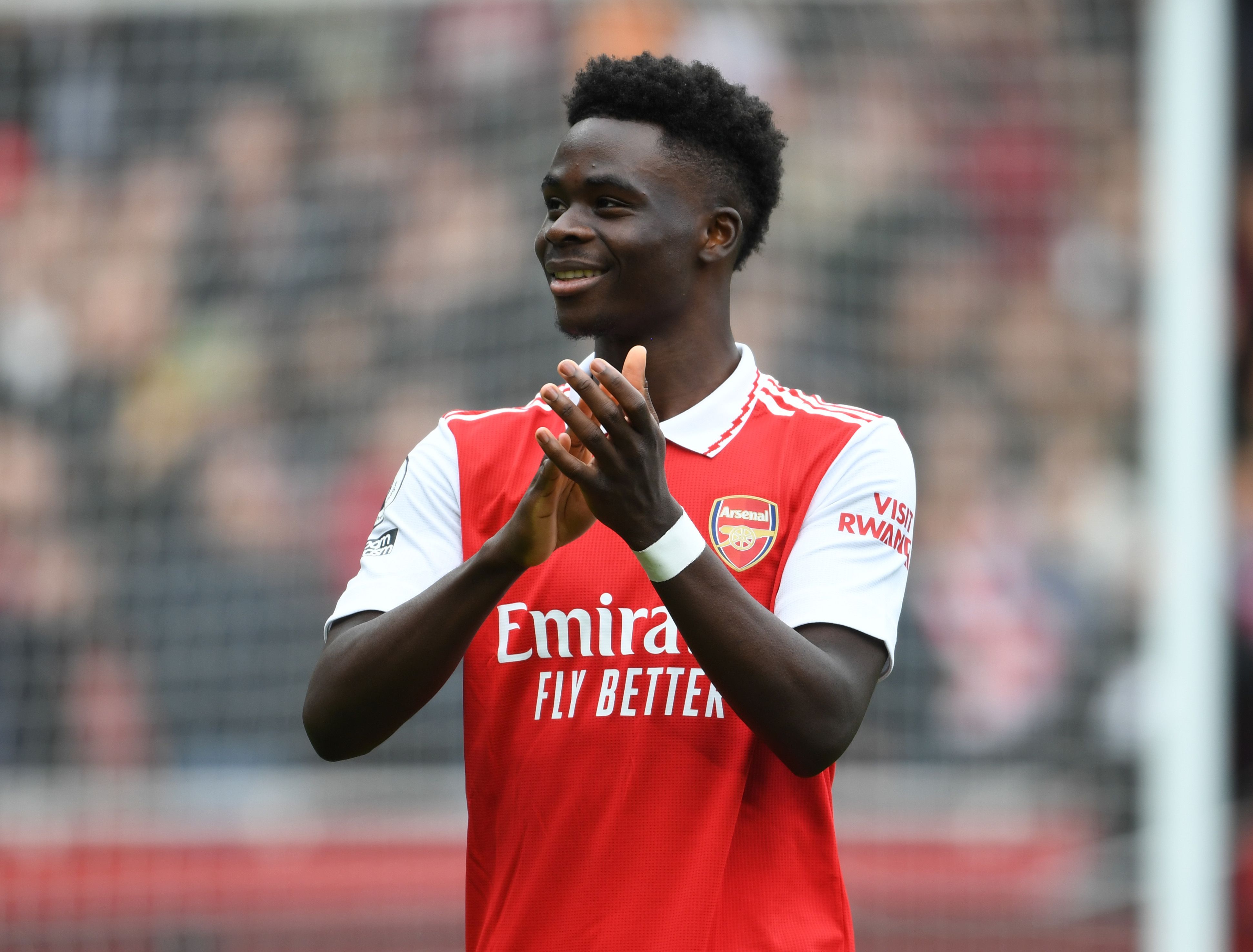 Arsenal stars finally talking up title chances as Bukayo Saka says ‘nothing can stop us’ after going eight points clear