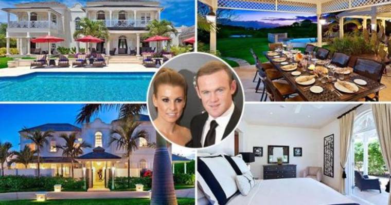 Inside the Secret Paradise Villa in Barbados Car And The Lovely Family Of Wayne Rooney