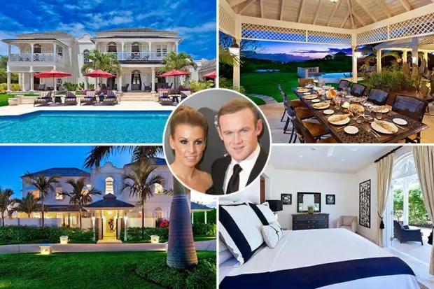 Inside the Secret Paradise Villa in Barbados Car And The Lovely Family Of Wayne Rooney