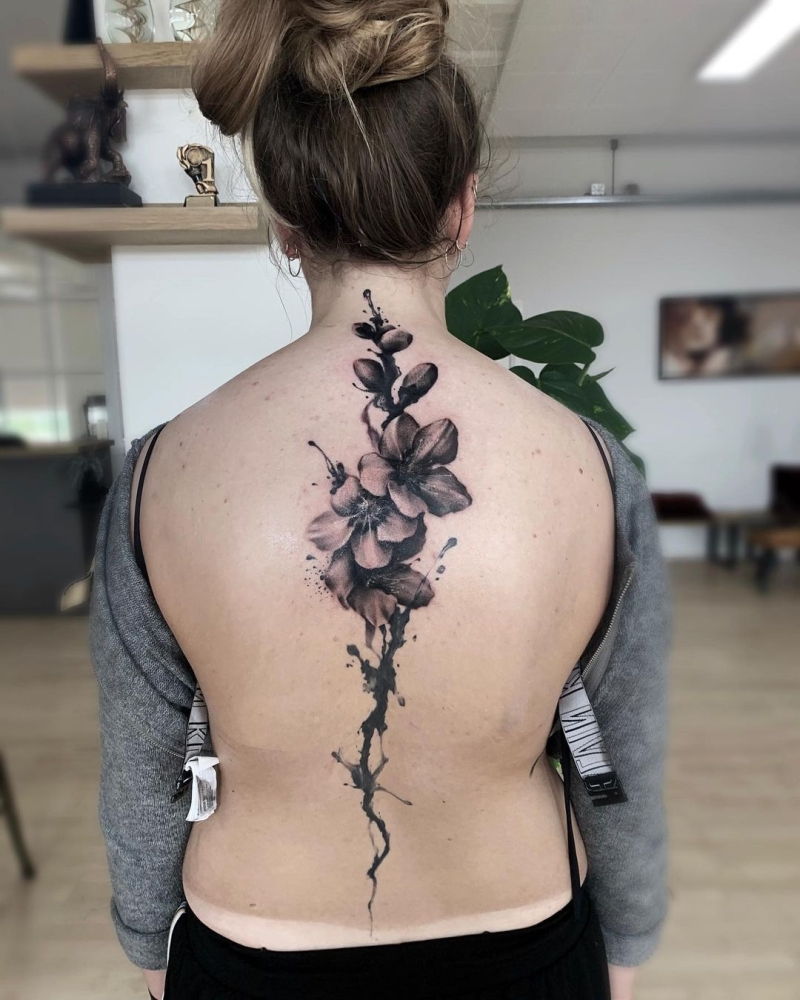 50+ of the Coolest Spine Tattoo Ideas Ever