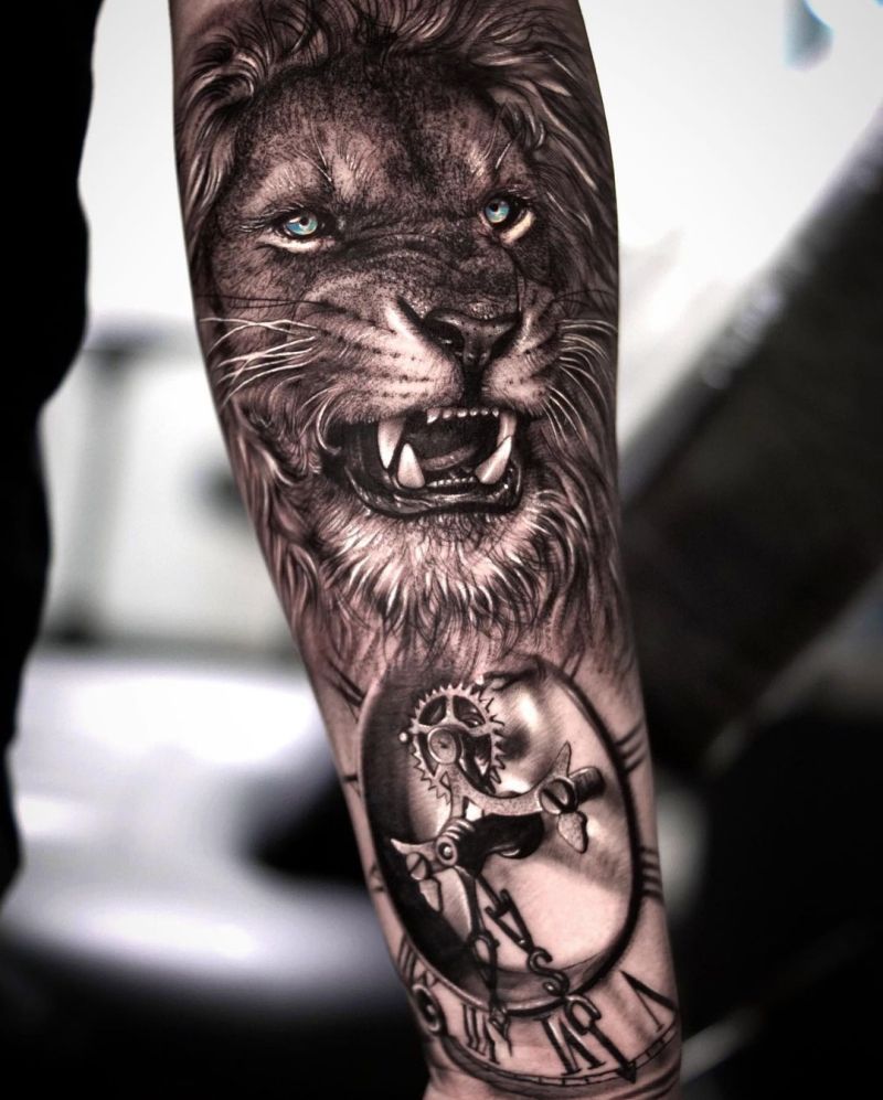 50+ eye-catching lion tattoos that'll make you want to get inked