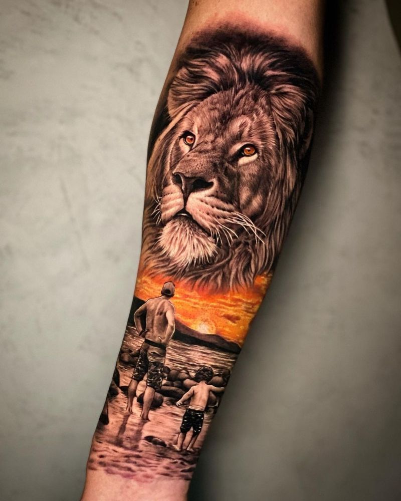 50+ eye-catching lion tattoos that'll make you want to get inked