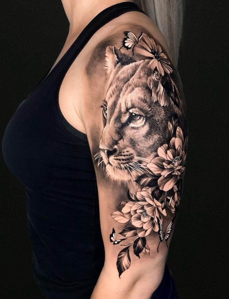 50+ eye-catching lion tattoos that'll make you want to get inked