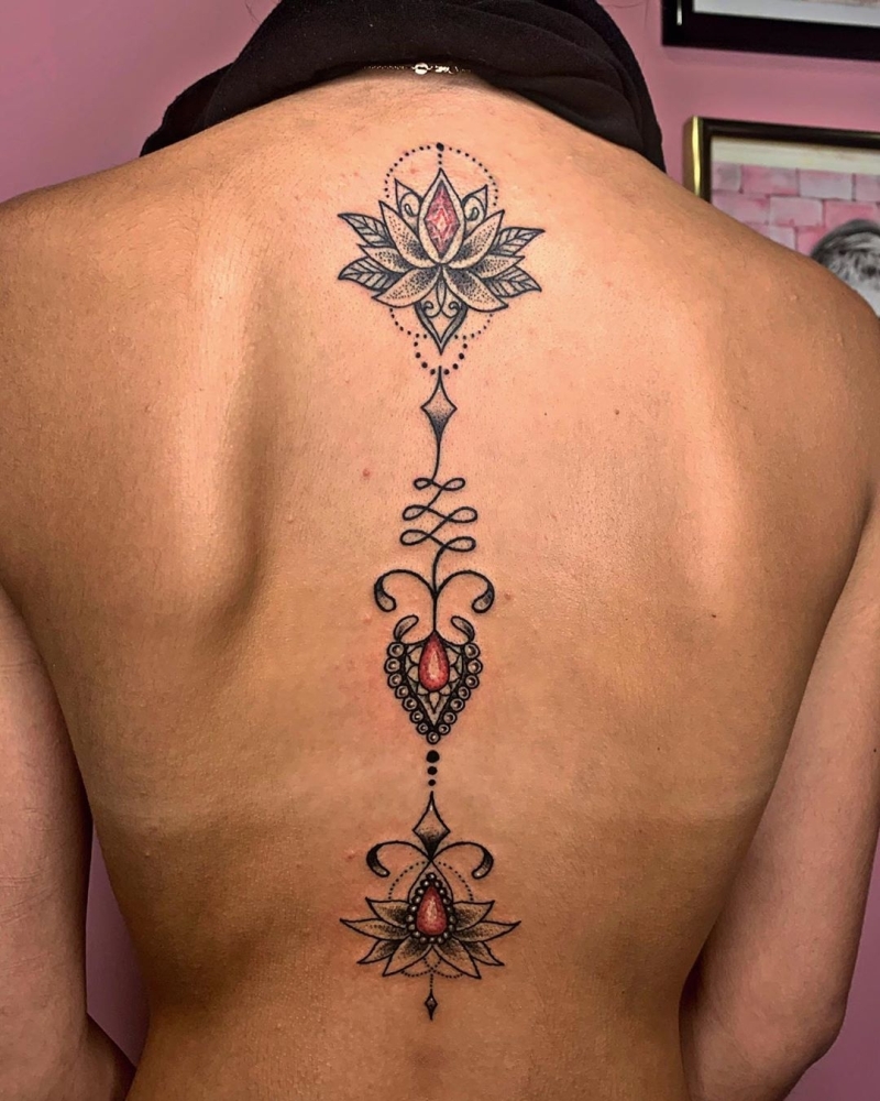 50+ of the Coolest Spine Tattoo Ideas Ever