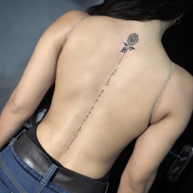 50+ of the Coolest Spine Tattoo Ideas Ever