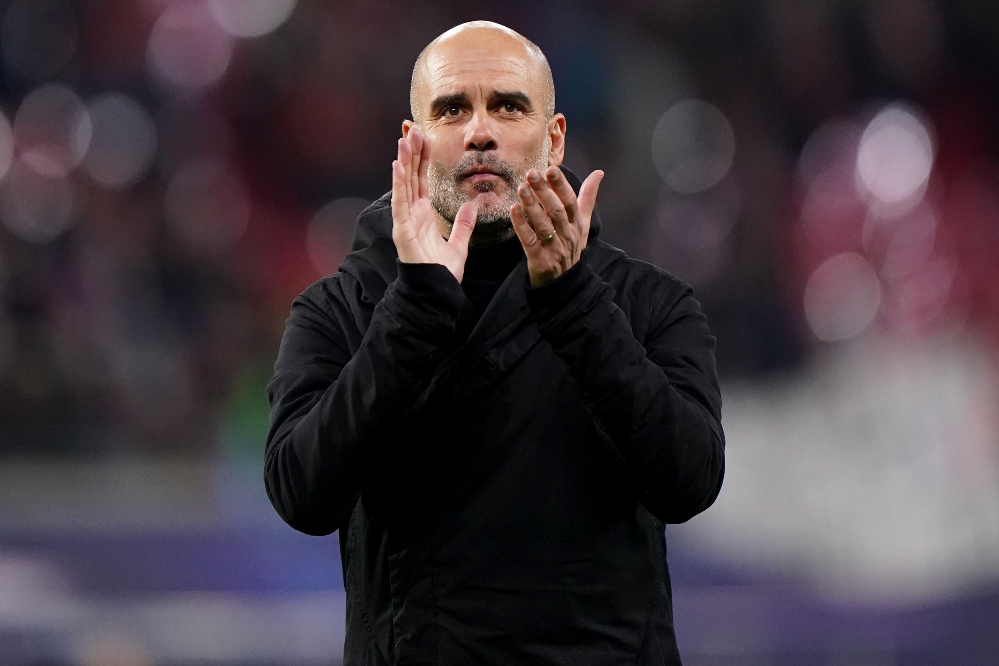 Pep Guardiola tells Man City players to hold heads high after Leipzig draw  | The Independent