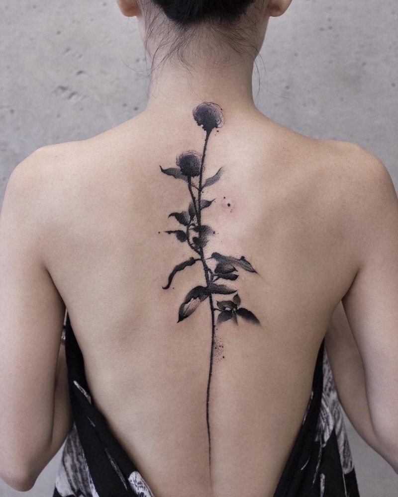 50+ of the Coolest Spine Tattoo Ideas Ever