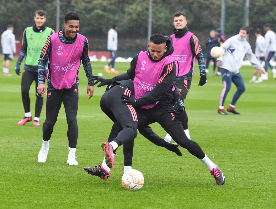 Gabriel Jesus trở lại tập luyện cùng Arsenal trước trận gặp Sport