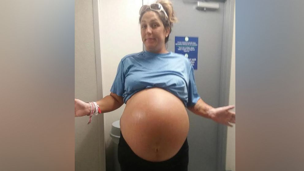 'I felt like I was looking at a toddler,' says the mother of a 13-pound newborn.