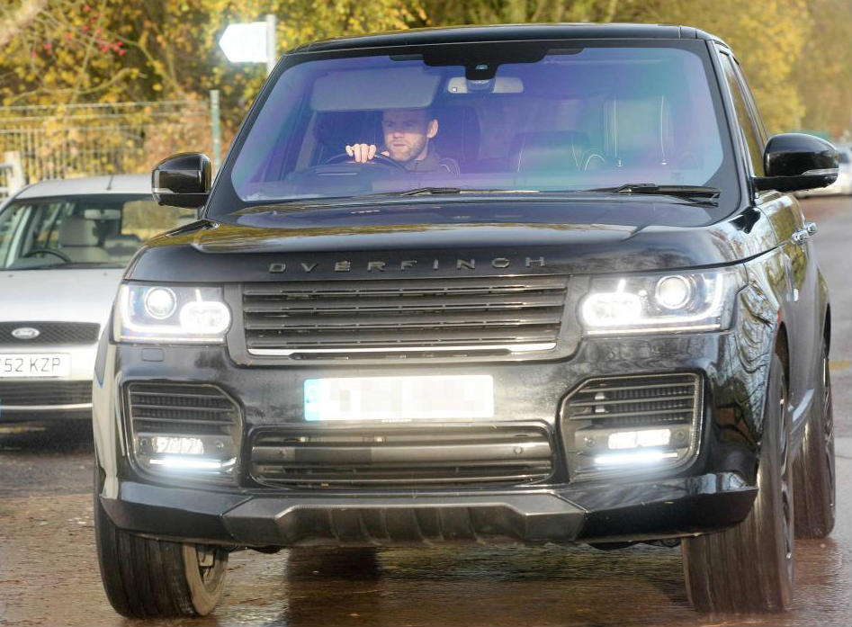 Legendary Wayne Rooney of MU with his love, his million dollar red car collection. – Fav Sporting