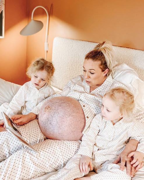 A TikTok video of a Danish mother giving birth to triplets after having twins went viral.