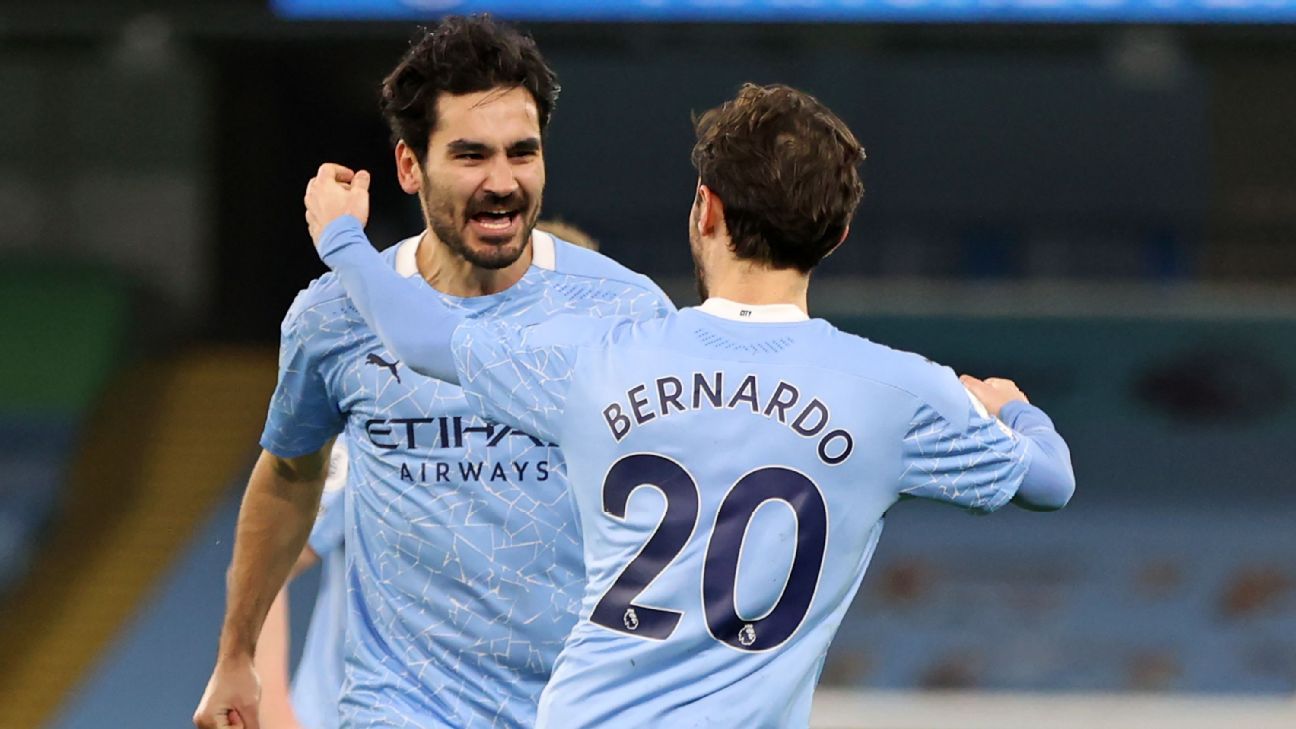 Man City's Ilkay Gundogan backs teammate Bernardo Silva as 'very underrated'