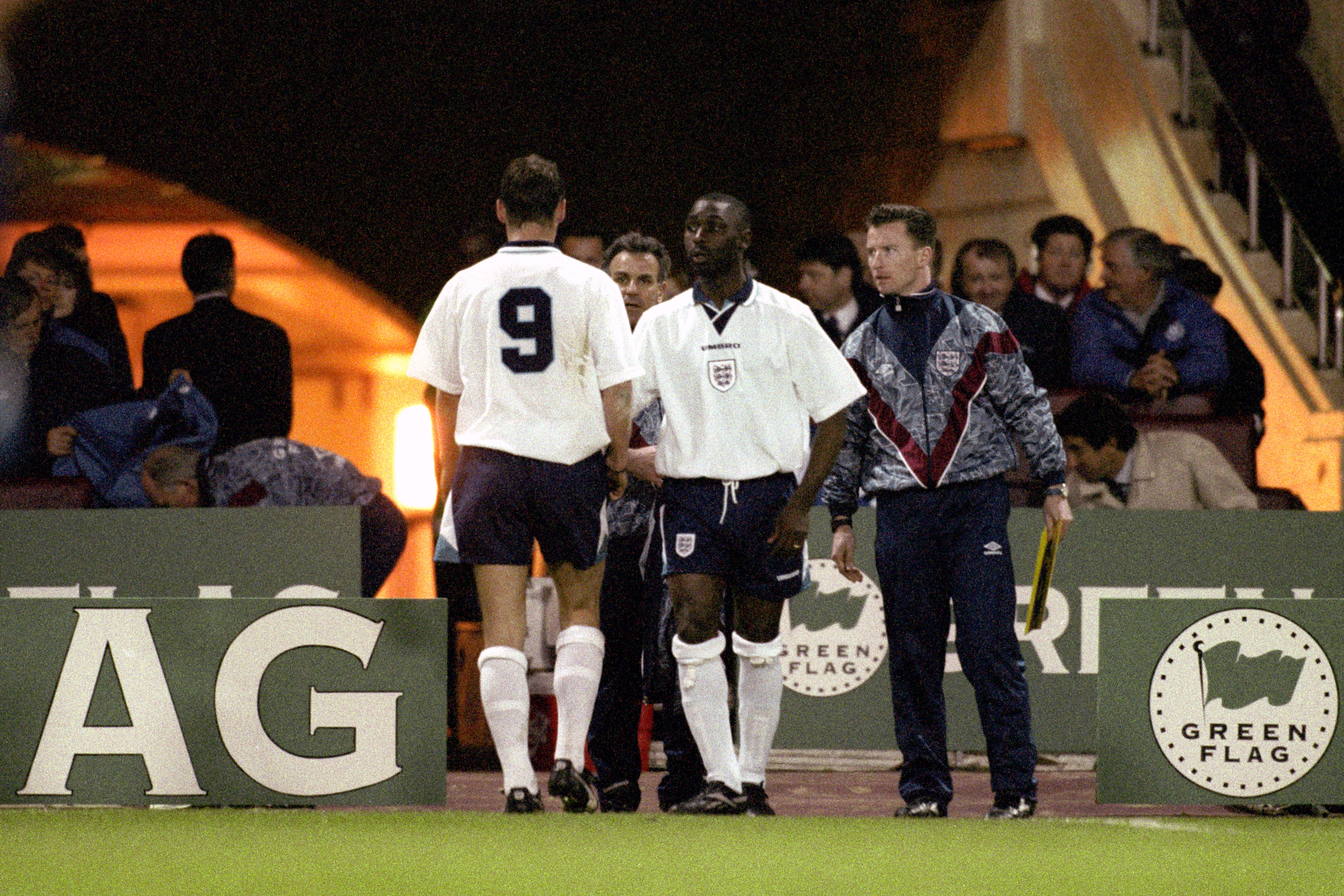 The feud stemmed from Sheringham snubbing Cole during England duty