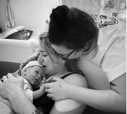 Moving Birth Images of Mothers Holding Their Infants for the First Time