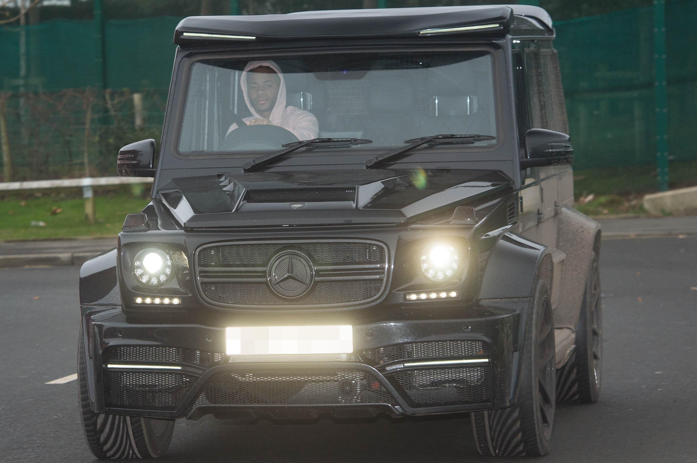 Raheem Sterling’s cars: Ex-Man City star drives flashy motors worth over £1 million during his short career