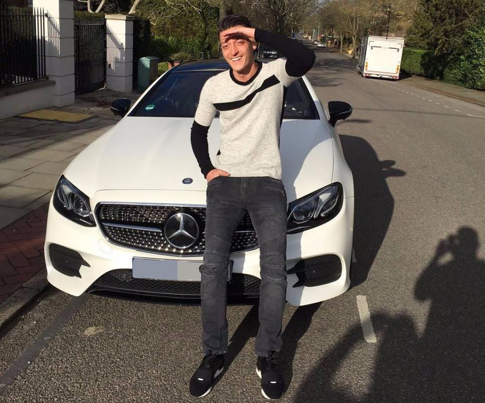 Inside the incredible £10m mansion of former Arsenal star Mesut Ozil, complete with cinema