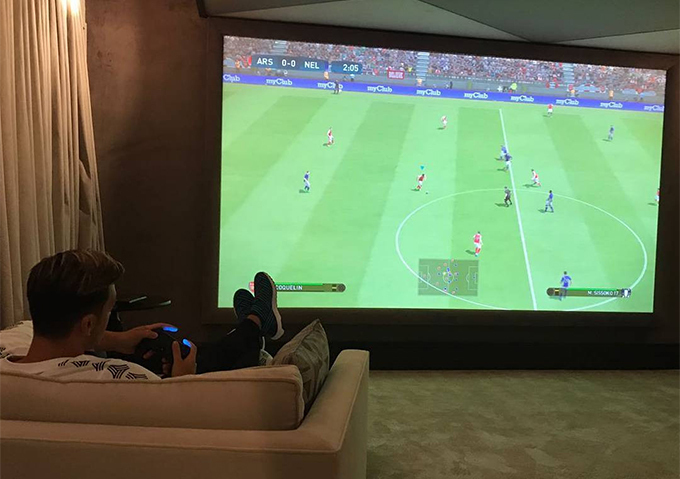 Inside the incredible £10m mansion of former Arsenal star Mesut Ozil, complete with cinema