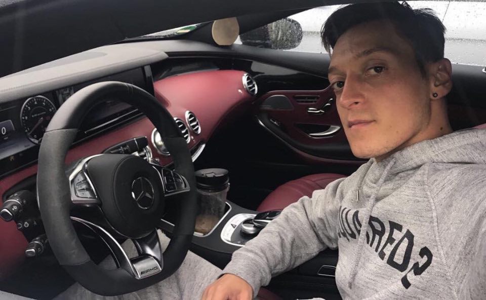 Inside the incredible £10m mansion of former Arsenal star Mesut Ozil, complete with cinema