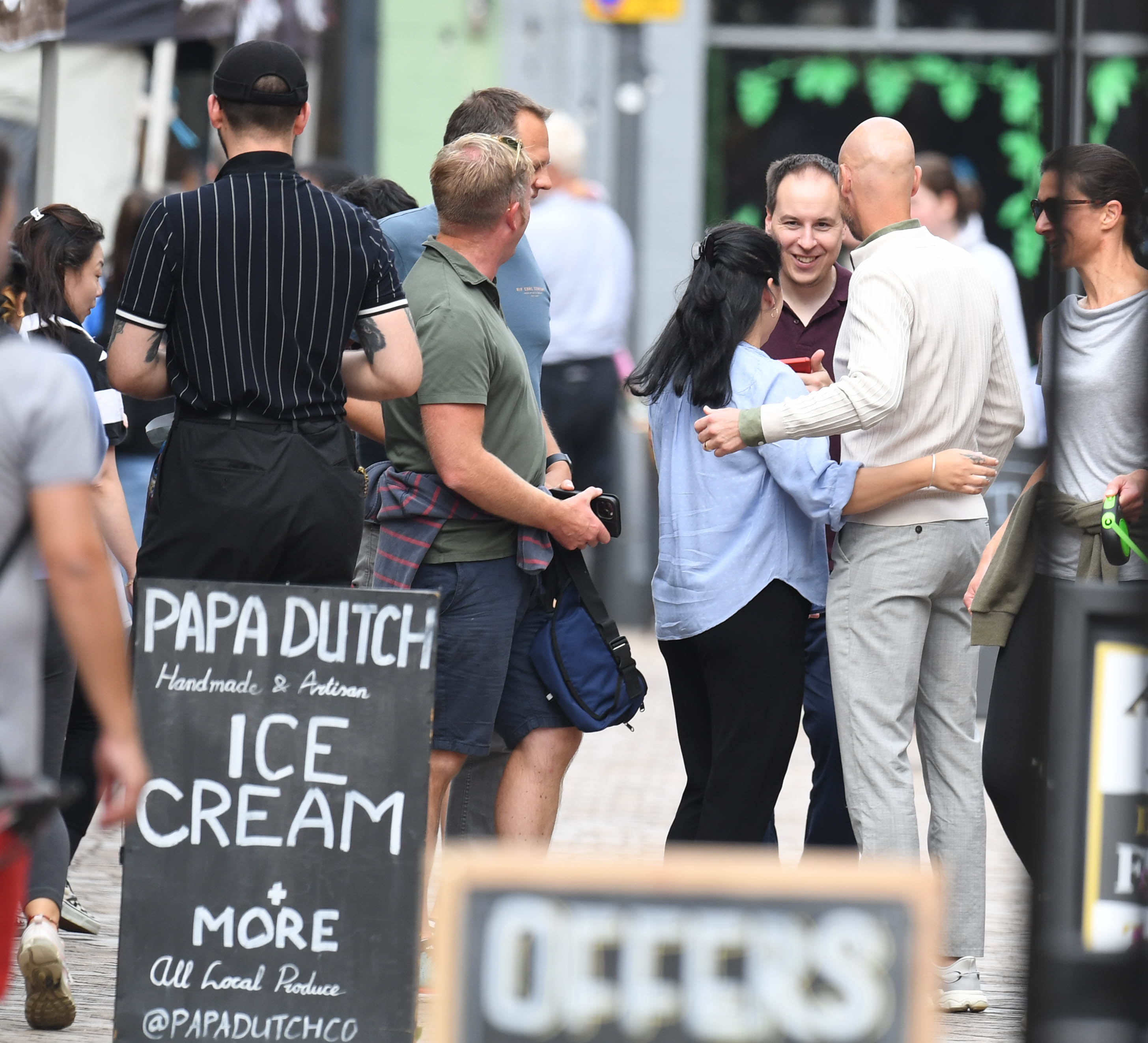 ERIK TEN HAG was greeted by fans outside a Dutch pancake house as he enjoyed his weekend off. – Fav Sporting