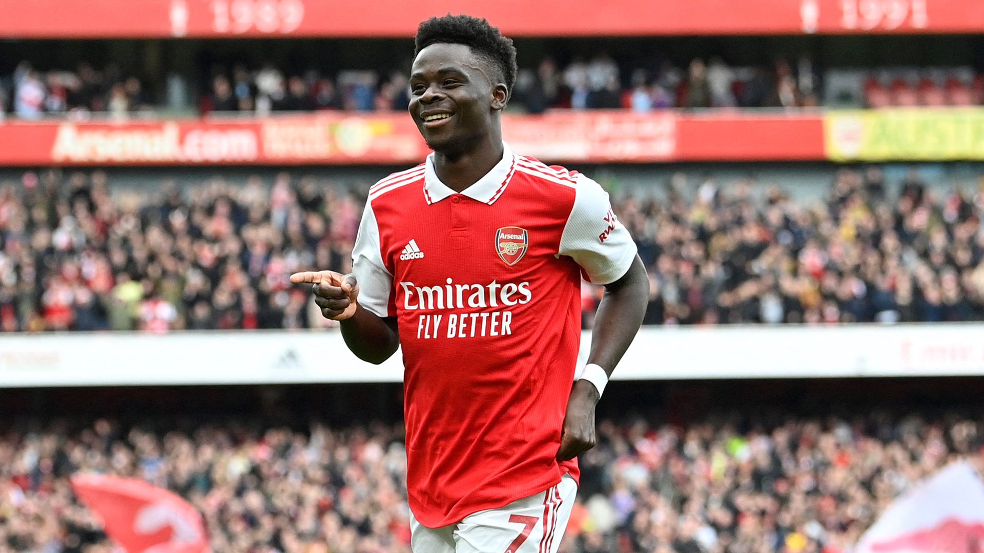 Arsenal player ratings vs Crystal Palace: Brilliant Bukayo Saka sends  Premier League leaders EIGHT points clear! | Goal.com UK