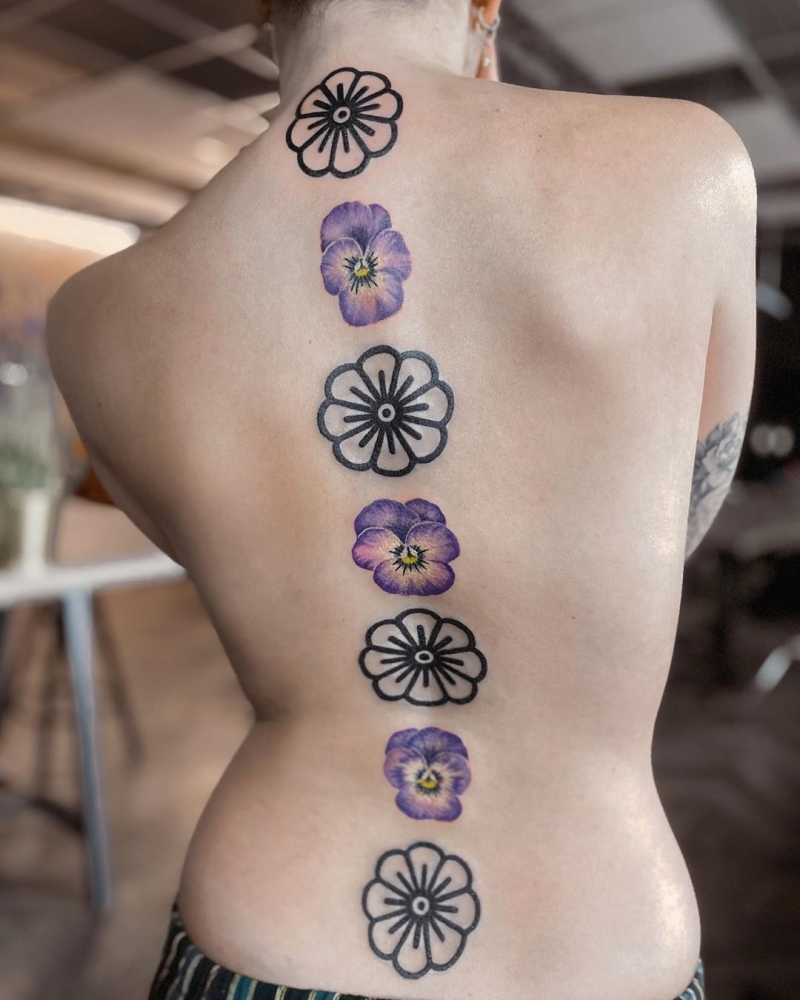 50+ of the Coolest Spine Tattoo Ideas Ever